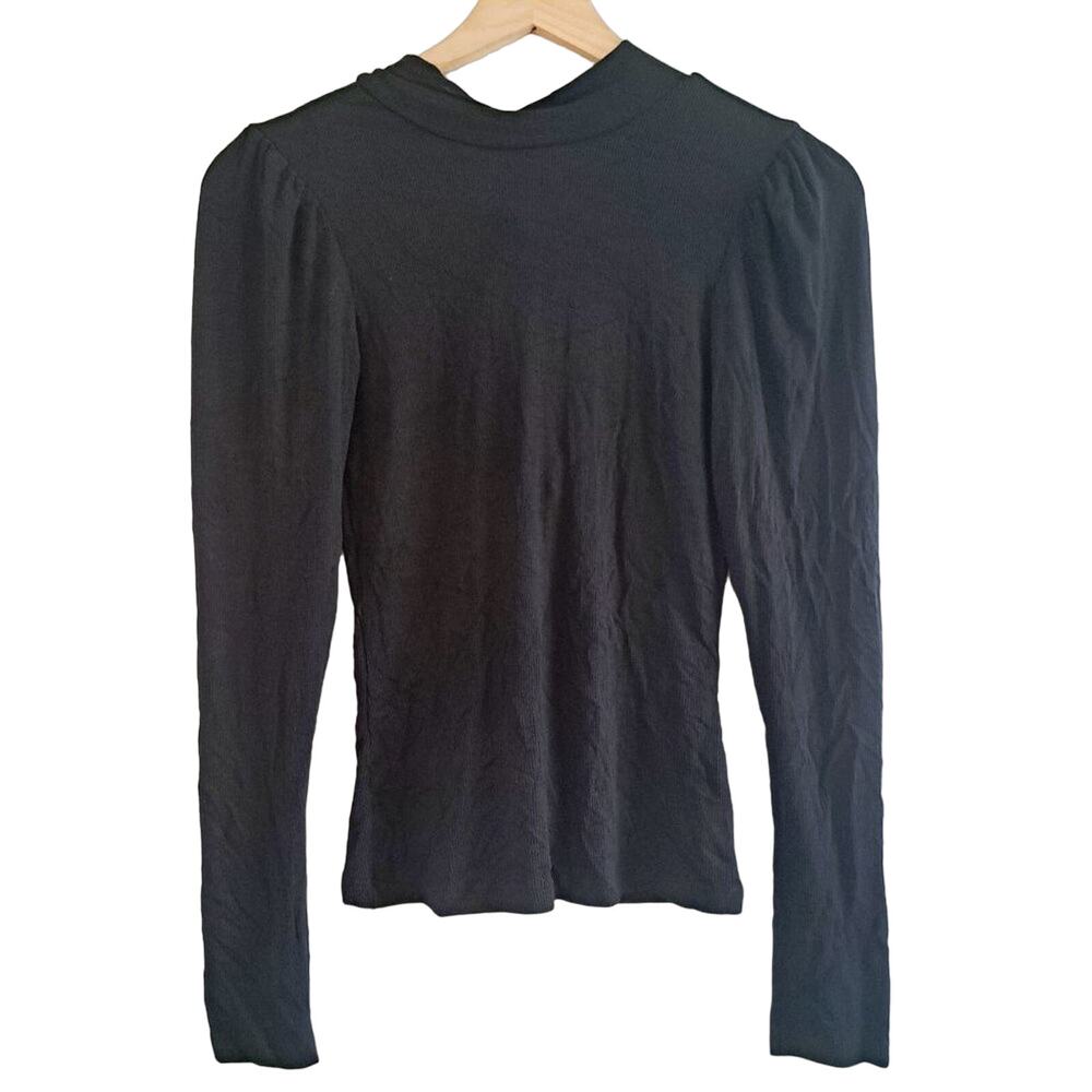 LNA Micro Rib Open Back Top - Picture 4 of 7
